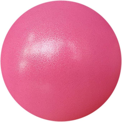 AppleRound 9-inch Pilates Ball, Pack of 2 with 1 Pump, Small Exercise Ball for Pilates, Yoga, Fitness, Physical Therapy, Stability Core Training (Pink)