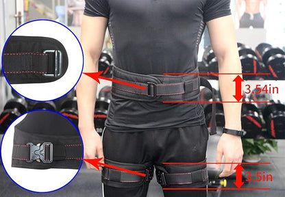 DASKING Pro Yoga Resistance Band - Heavy Duty Bungee Cord for Home Gym, Pilates & Agility Training (4 Weight Classes)