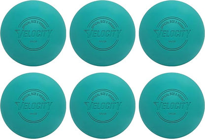Velocity Lacrosse Balls - 1, 2, 3, 6, 12, 18, 24, 36, 60 and 120 Packs - for Practice, Official NFHS and College Approved Size