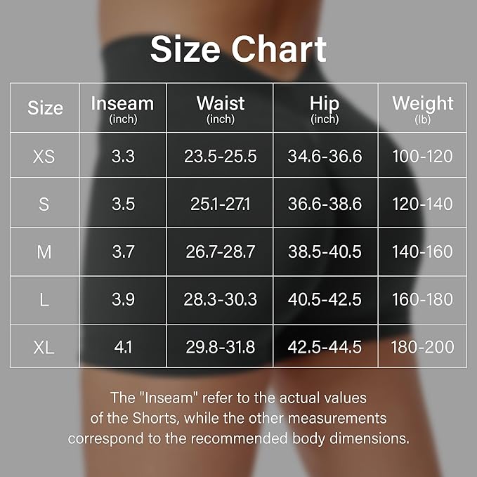 YEOREO Workout Scrunch Shorts Women V Back Gym Butt Lifting Liz High Waisted Seamless Shorts