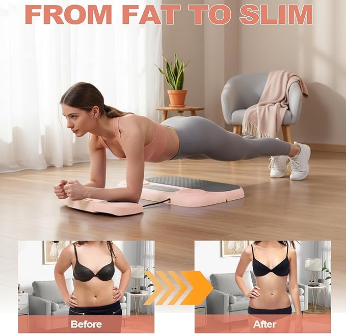 Pilates Board, 6-in-1 Pilates Reformer for Core & Full Body Workout, Portable Home Gym Equipment with Smart LED Digital Display, Pilates Trainer for Women, Beginners