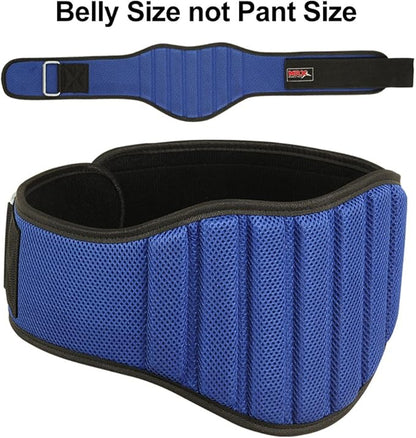 MRX Weight Lifting Belts for Men Fitness Training Gym Back Support Powerlifting Belt 8" Wide Workout Belts for Deadlift, Squat, Weightlifting, Strength Training