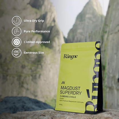 RUNGNE Chalk - Premium Sports Chalk for Rock Climbing, Bouldering, and Weightlifting - High-Performance Chalk for Superior Grip