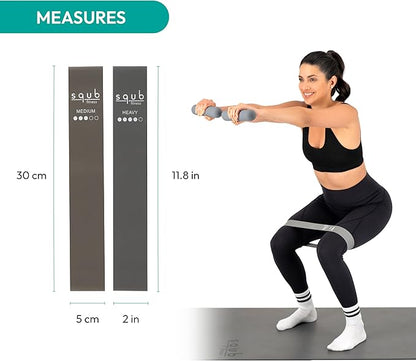 Fitness Resistance Bands Set Stretch Bands for Exercise Bands Resistance for Home Workout Bands, with Handles Bands for Working Out Portable Fitness Bands Resistance Bands for Women Elastic Band