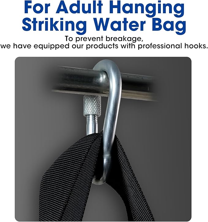 Water Weights Aqua Bag - Tidal Tank Dual-Purpose Training Bag, Adjustable Water Punching Bag & Sandbag Alternative for Strength, Core & Balance Workout. Portable Home Gym Equipment, 55 LBS