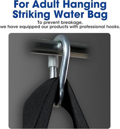 Water Weights Aqua Bag - Tidal Tank Dual-Purpose Training Bag, Adjustable Water Punching Bag & Sandbag Alternative for Strength, Core & Balance Workout. Portable Home Gym Equipment, 55 LBS