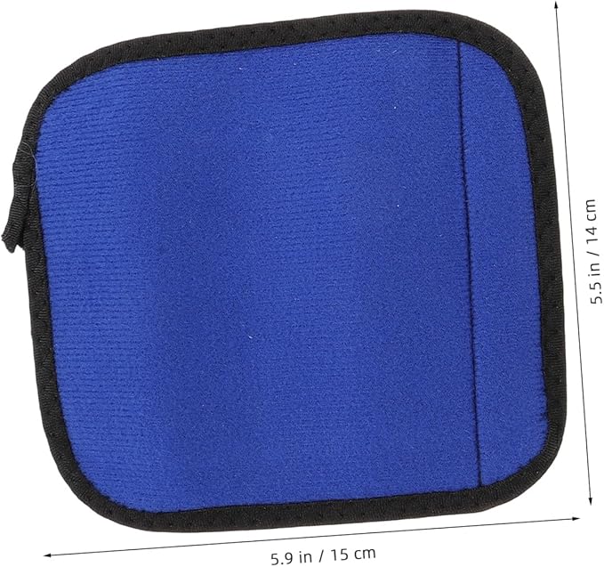 Mikikit Anti-Slip Horizontal Bar Pad 2pcs Gym Barbell Protection Sleeve for Squats Lunges Hip Thrusts Sturdy Foam Padding Fits Standard Bars for Weightlifting Fitness Training