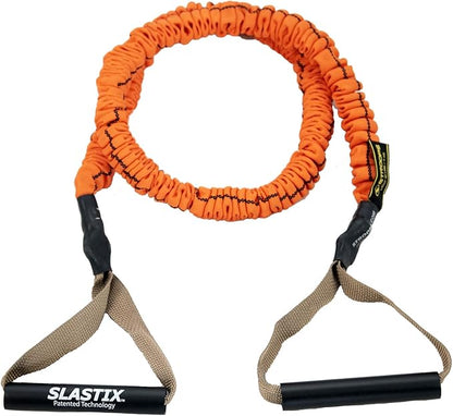 Stroops Slastix Toner Resistance Bands with Handles | Safe Sleeve Exercise Bands for Strength Training, Full Body Workouts, and Home Gym Fitness