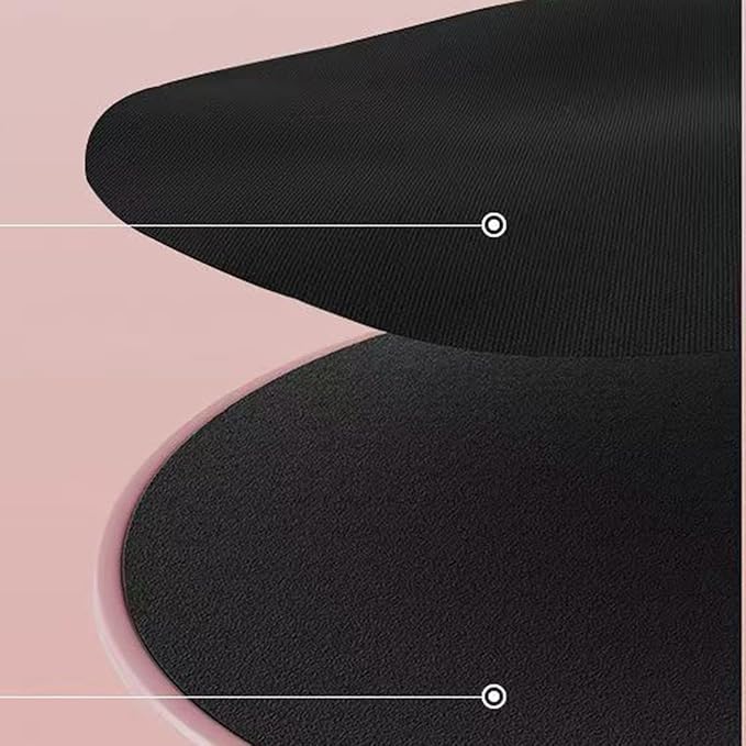 2Pcs Core Sliders Double Sided Gliding Discs Portable Full Body Workout Equipment for Gym Pilates Training Abdominal