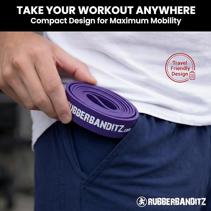 Rubberbanditz 12 inch Continuous Loop Powerlifting Band - 5-150 lbs