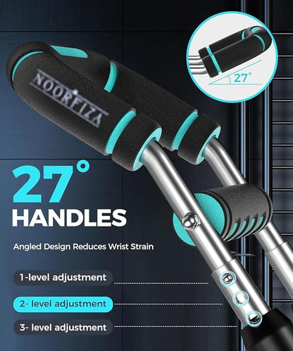 Twister Arm Trainer, Adjustable Resistance(40-140 lbs) Chest Workout, 5-Level Spring System, Detachable Power Twister for Arm & Shoulder Strength Training, Home Fitness Equipment for Men & Women