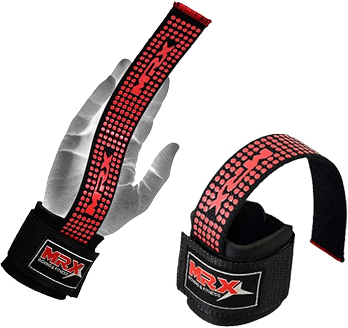 MRX Lifting Strap for Weightlifting Deadlift Straps for Powerlifting with Wrist Wrap Support for Strength Training Bodybuilding Wrist Straps for Weight Lifting|