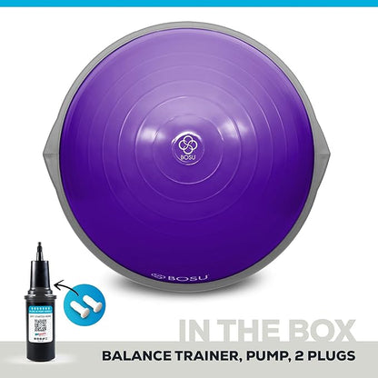 Bosu Balance Trainer, 65cm - Purple/ Gray