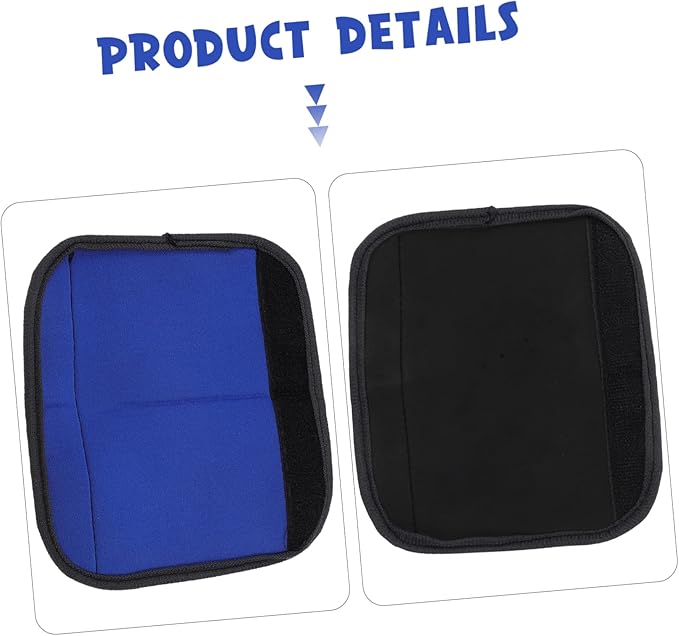 BESPORTBLE Barbell Cover for Hip Thrusts 2pcs Detachable Barbell Pads Protective Pad