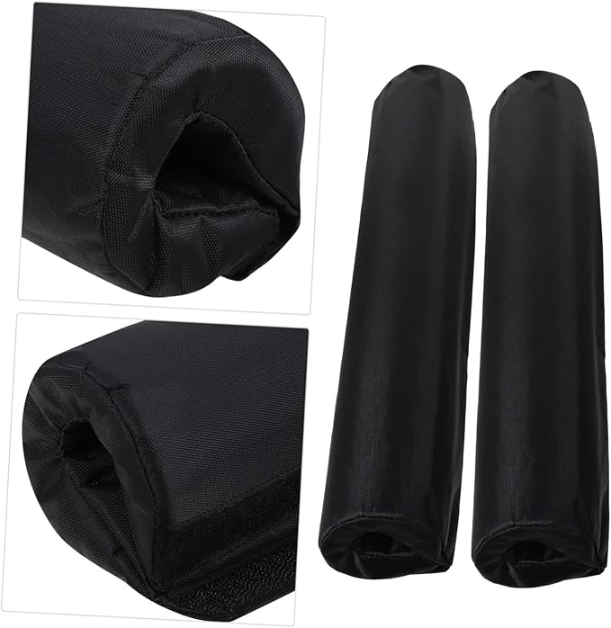 Barbell Shoulder Pads Adjustable Squat Rack Ropes Training Protector Wrist Wraps for Weightlifting Gym
