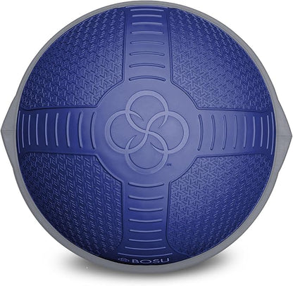 Bosu Half Ball Home Balance Exercise Trainer for Strength and Flexibility Workouts with Built to Last Burst Resistant Material and Hand Pump
