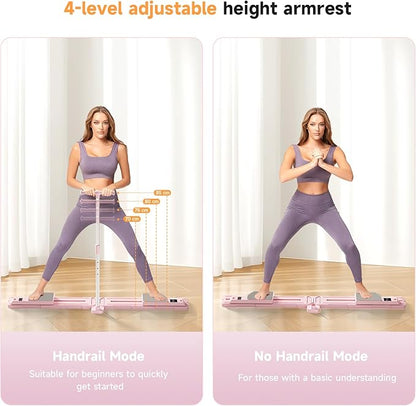 Foldable Ski Machine Exercise Equipment, Leg Exercise Machine, Multifunctional Pilates Board, Pilates Reformer Machine