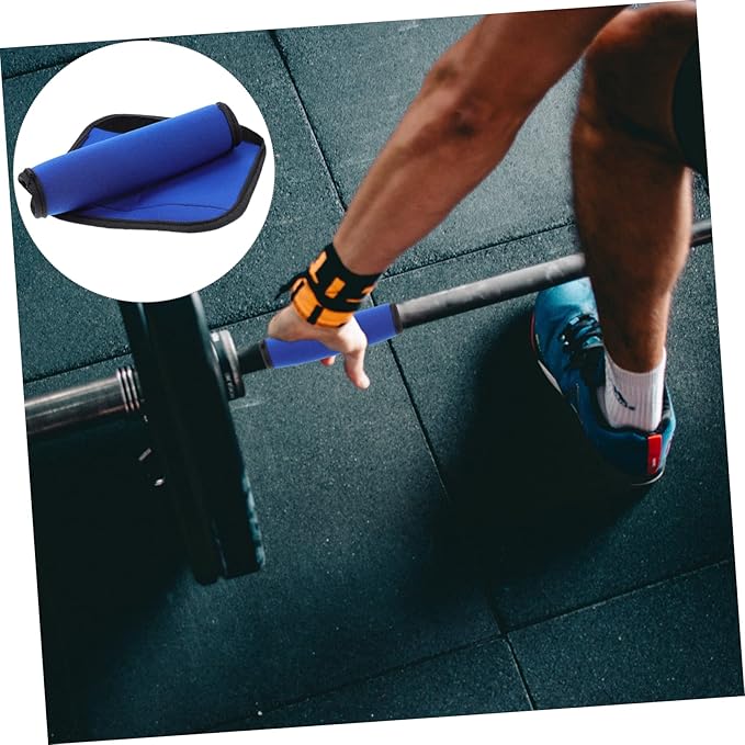 BESPORTBLE Barbell Cover for Hip Thrusts 2pcs Detachable Barbell Pads Protective Pad