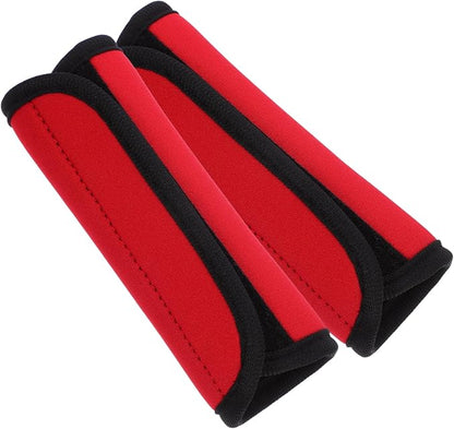 2PCS Barbell Pad Set Detachable Polyester Anti-Slip Grip Covers for Horizontal Bars Protective Mat for Hip Thrusts and Weightlifting Indoor Gym Accessories