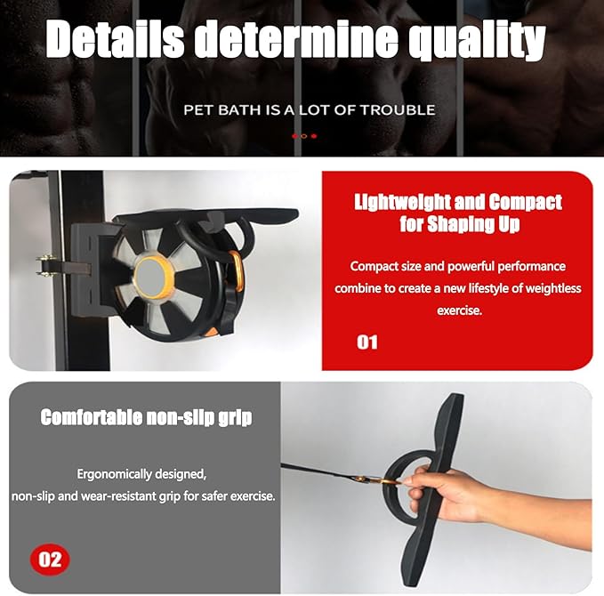 Flywheel Trainer,Multi Exercise Gym Workout Station with Roulette Design to Disassemble Comfortable Non-Slip Grip High Strength and Load-Bearing,Fitness Strength Training Equipment