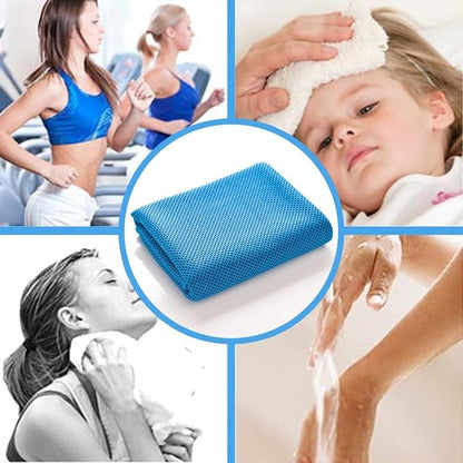 Cooling Towel 2 Pack Microfiber Sports Sweat Towel for Golf Workout Swimming Gym Yoga Travel Camping Fitness 40"x12"