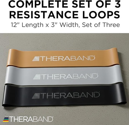THERABAND Resistance Band Loop Set