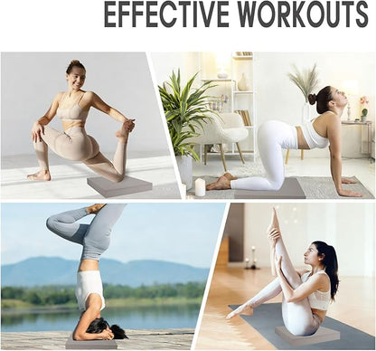Exercise Balance Pad，Balance Foam Mat for Physical Therapy Equipment & Strength Stability Training, Slip Resistant Foam Mat for Yoga, Pilates, Meditation，Gardening knee pads