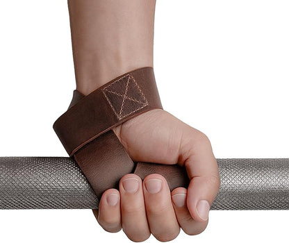 Hide & Drink, Set of 2 Lifting Wrist Straps, Bodybuilding, Sports, Gym, Fitness, Accessories, Strenght Training, Full Grain Leather, Handmade