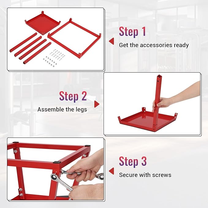 Adjustable Steel Plyometric Box Set – 12/18/24/30 Inch Stackable Step Platform for Home Gym Workouts – Non-Slip Design for Box Jumps, Step Ups & Full-Body Training