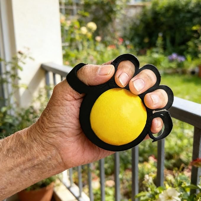 Rehab Exerciser Hand Squeeze Ball, Grip Strength Trainer, Effective Forearm Strengthener Exercisers for Hand and Finger Exercise