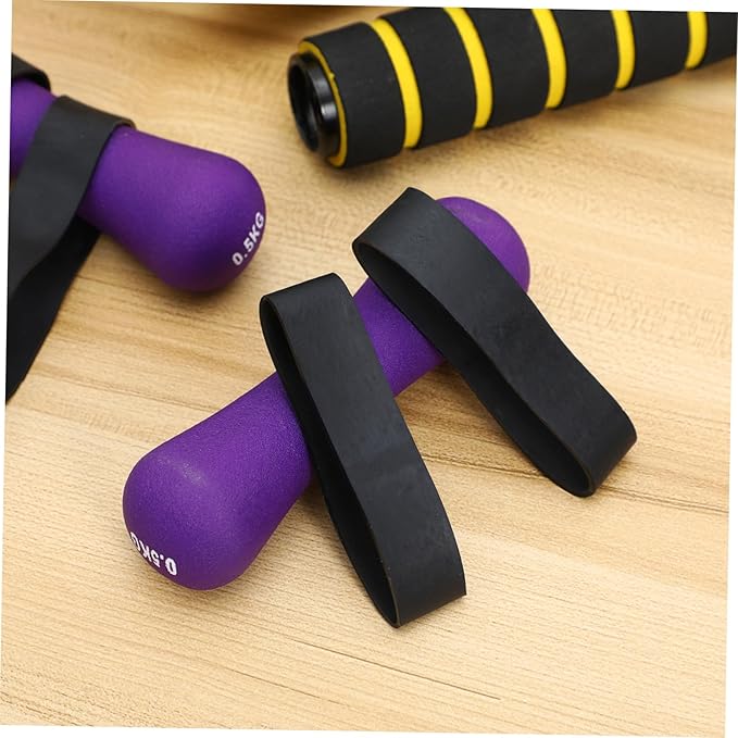 BESPORTBLE 8 Pcs Resistance Bands for Exercise and Muscle Stretching Portable Workout Bands for Home Office and Travel Fitness Durable and Lightweight Resistance Loops for Men and Women