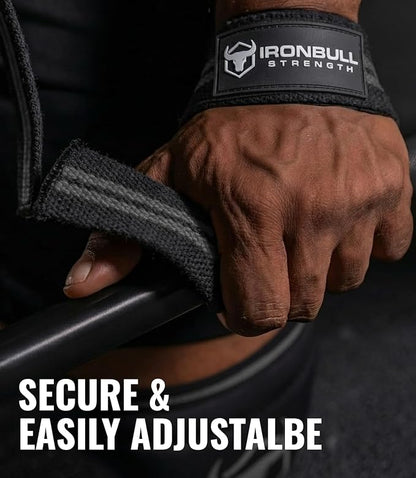 Lifting Wrist Straps for Weightlifting (1 Pair) – Padded Lifting Straps for Deadlifts, Powerlifting, Strength Training & Bodybuilding – Gym Straps for Men & Women