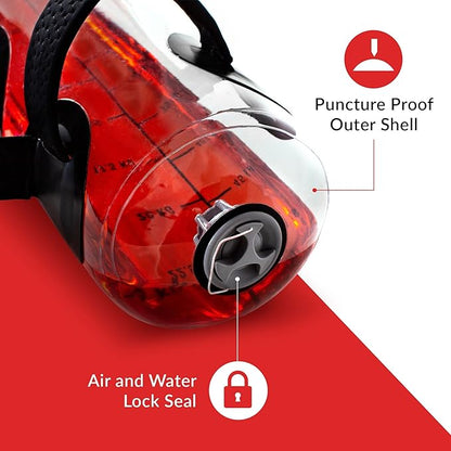 RubberBanditz Water Weight Aqua Bag, Aquatic exercise equipment, Hydro Core Training Bag for Balance, Strength, Portable Water Aerobics Equipment & Outdoor Workout Gear, Aqua Training & Weight Lifting