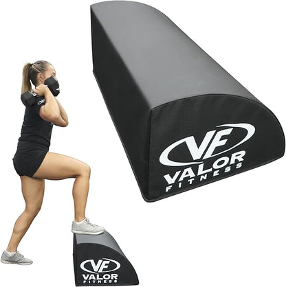 Valor Fitness Hip Thrust Pad Glute Training Box for Home Gym, Non Slip Foam Platform for Step Ups, Squats, Core and Lower Body Strength