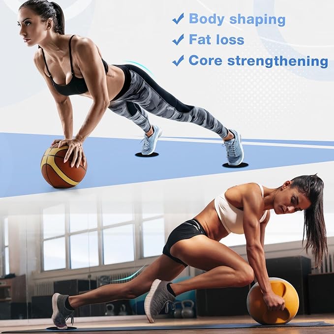 Set of 6 Style Pilates Home Equipment Set Pilates Essential Kit Workout Accessories 14 Magic Circle Mini Exercise Ball Yoga Strap Silicone Tension Strip Tension Band Sliding Plate