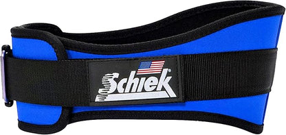 Schiek Sports 2006 Nylon 6" Weight Lifting Belt - Support Belt for Power Lifting