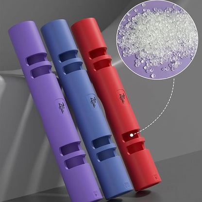 Multicolor 4 to 12kg Fitness Tube Portable Durable Training Rubber Weight Bar Weight Bearing Fitness TPR Barrel for Loaded Movement Training