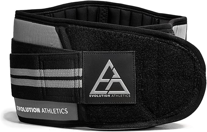 Evolution Athletics Weight Lifting Sport Belt for Strength Training, Powerlifting, or Deadlift