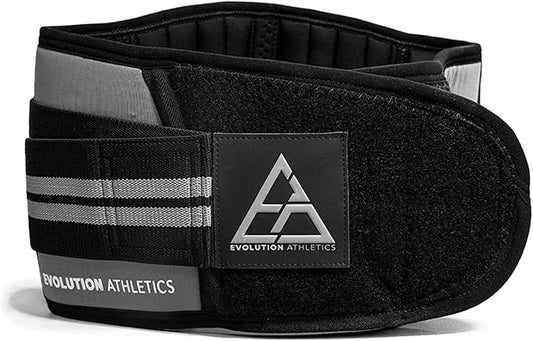 Evolution Athletics Weight Lifting Sport Belt for Strength Training, Powerlifting, or Deadlift