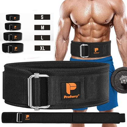 Premium Weight Lifting Belt - Maximum Support and Comfort - Essential Gym Workout Belt - Multiple Sizes & Colors (Small)