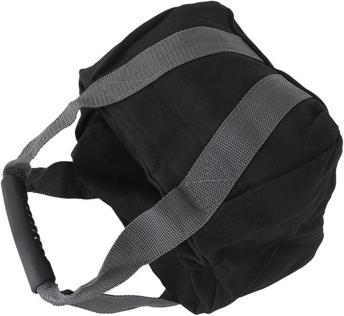Pwshymi Canvas Tear Workout Sandbag with Comfortable Handle 0-25lbs for Fitness Exercise, Training