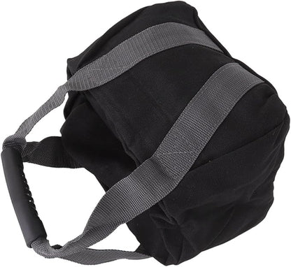 Pwshymi Canvas Tear Workout Sandbag with Comfortable Handle 0-25lbs for Fitness Exercise, Training