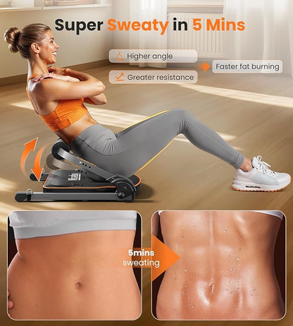 Niceday Ab Workout Equipment, Ab Machine for Stomach Workout, Ab Trainer Machine for Home, Ab Crunch Machine for Home Exercise, Sit Up Machine with 330 LBS Weight Capacity