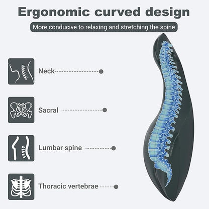 lukar Spine Corrector Pilates,Dolphin-Shaped OoV Pilates Equipment for Home Studio Use,Fitness Training Tool for Spine Exercises, Balance, Core Strengthening
