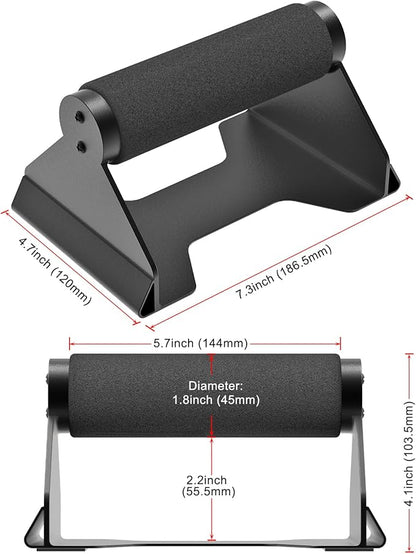 Kipika Push Up Bars, Pushup Stands, Anti-Slip Soft Plastic Push Up Handles, Bottom Anti-Slip Pad, Strength Training Equipment, Perfect for Floor Workout Exercise