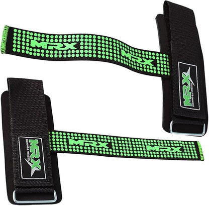 MRX Lifting Strap for Weightlifting Deadlift Straps for Powerlifting with Wrist Wrap Support for Strength Training Bodybuilding Wrist Straps for Weight Lifting|