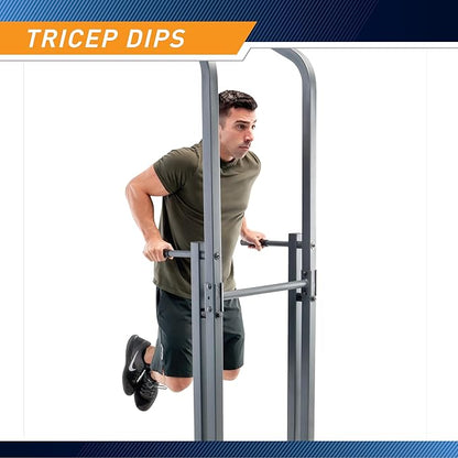 Marcy Multi-Functional Power Tower Home Gym for Strength Trainings