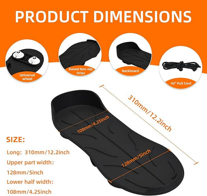 Knee Glider for Knee Replacement Recovery ，Recovery Aids for Knee Exercises， Portable Knee Strengthening and Rehabilitation Tool