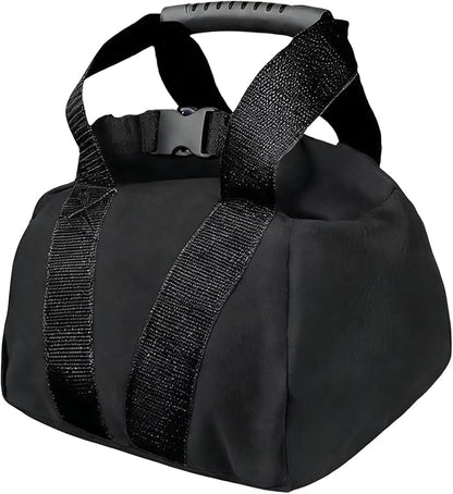 Kettlebell Sandbag - 25.5x25x17cm Training Kettlebell, 0-35 Lbs Adjustable Weight Exercise Sandbag With Handle | Workout Sandbagss For Fitness Strength Weightlifting Yoga Home Gym