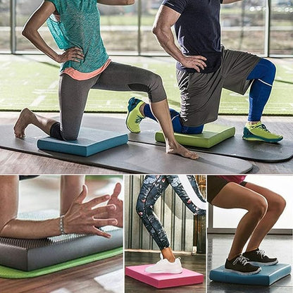 Muloo Exercise Balance Pad NonSlip Cushioned Foam Mat Foam Balance Pad for Yoga & Balance Strength Training Enduring